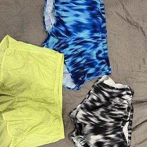 3 pairs of athletic shorts from old navy.